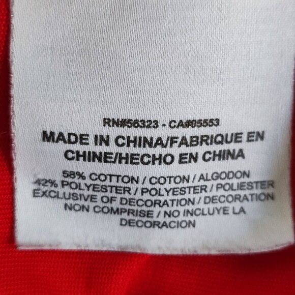 Nike Tee athletic cut dri-fit men's size XL red with graphic design - Picture 5 of 9